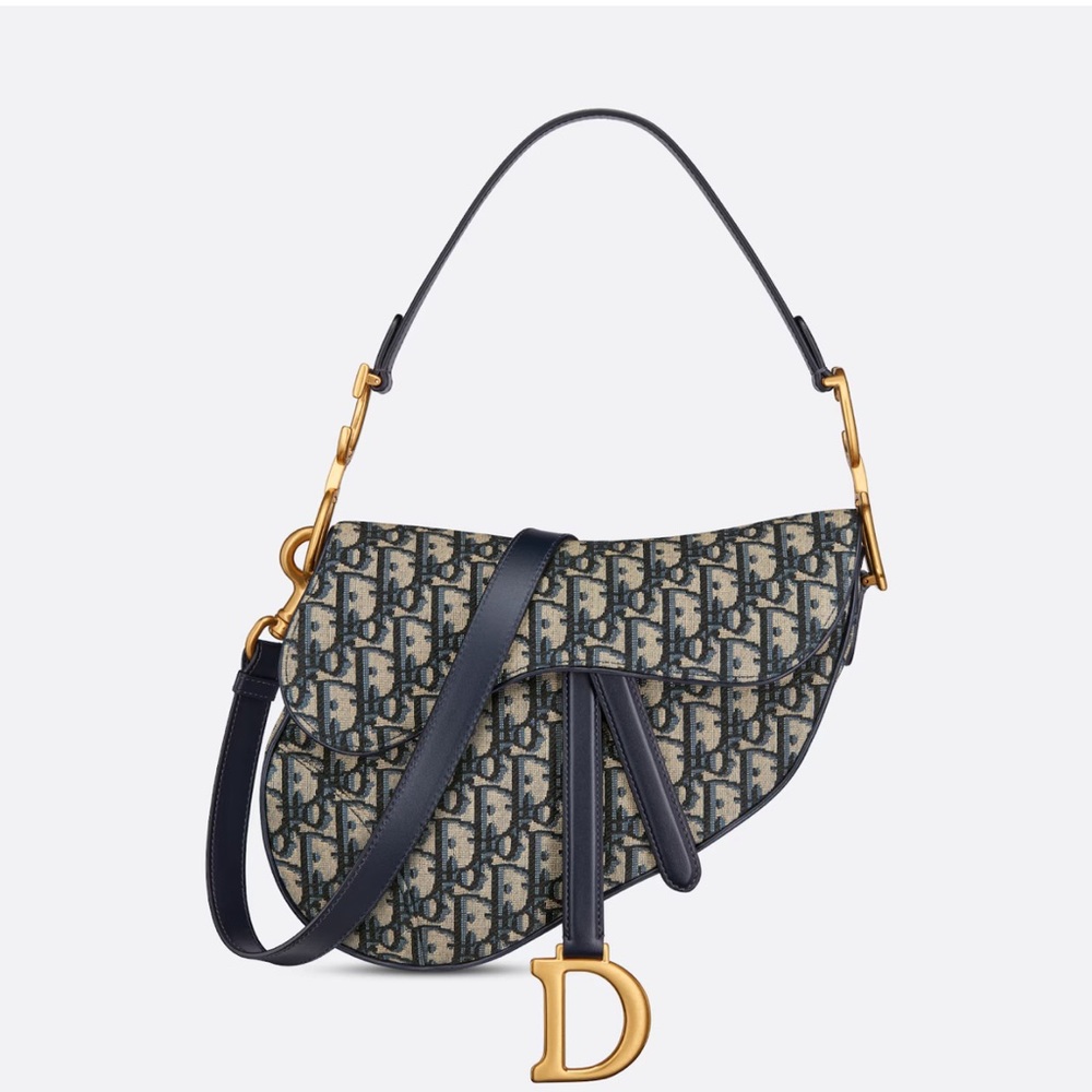 DIOR MONOGRAM SADDLE BAG